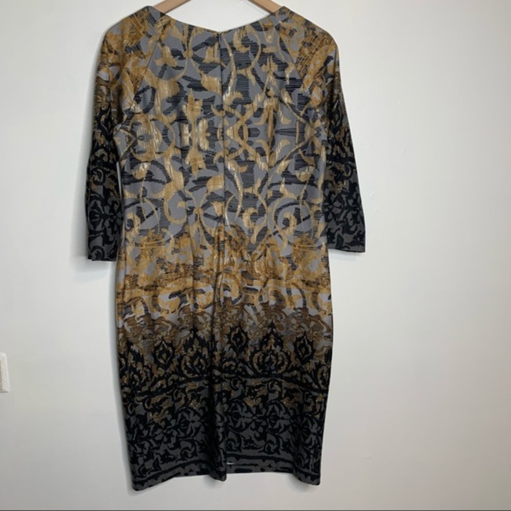 Rabbit Rabbit Rabbit Petite Paisley Stretch Dress - Picture 6 of 11